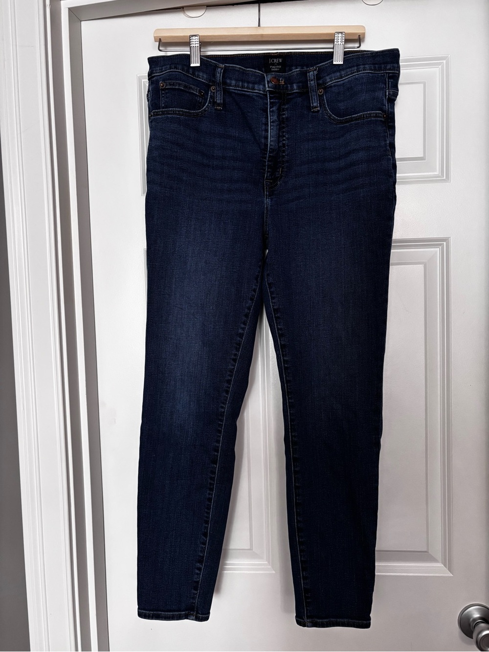 J. Crew 9” Mid Rise Skinny Jeans